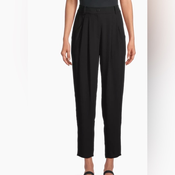 Eileen Fisher Silk Tapered Ankle Pants - Picture 7 of 14